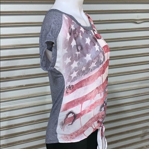 🛍️Shyanne American flag graphic front - Picture 5 of 7